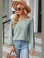 Round Neck Flounce Sleeve T-Shirt nicholesgifts