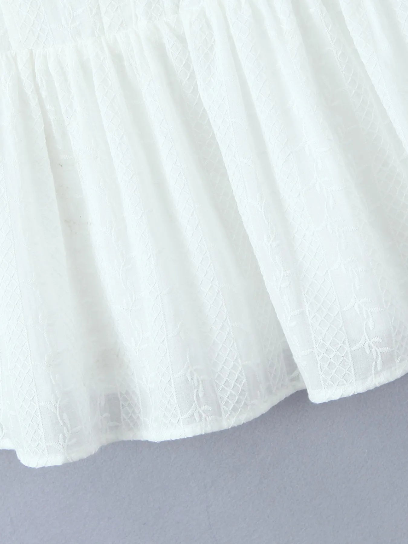 Lace Detail Sleeveless Mini Dress Trendsi