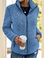 Pocketed Zip Up Turtleneck Jacket nicholesgifts