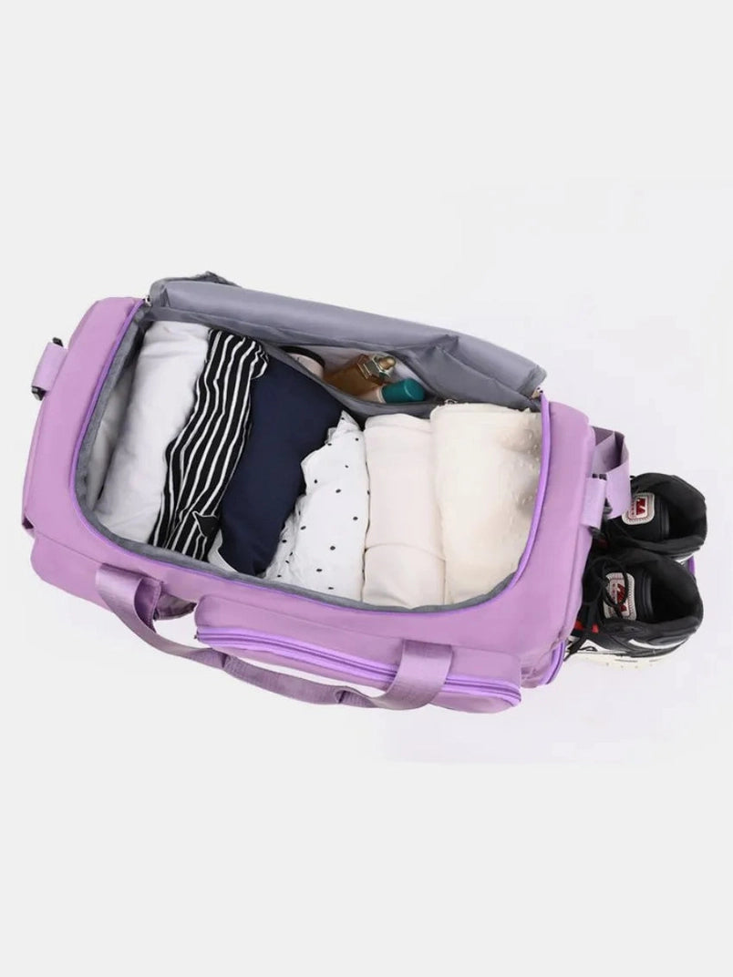 Oxford Cloth Detachable Strap Travel Bag nicholesgifts