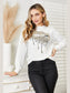 Women Simply Love Graphic Dropped Shoulder Round Neck Sweatshirt nicholesgifts
