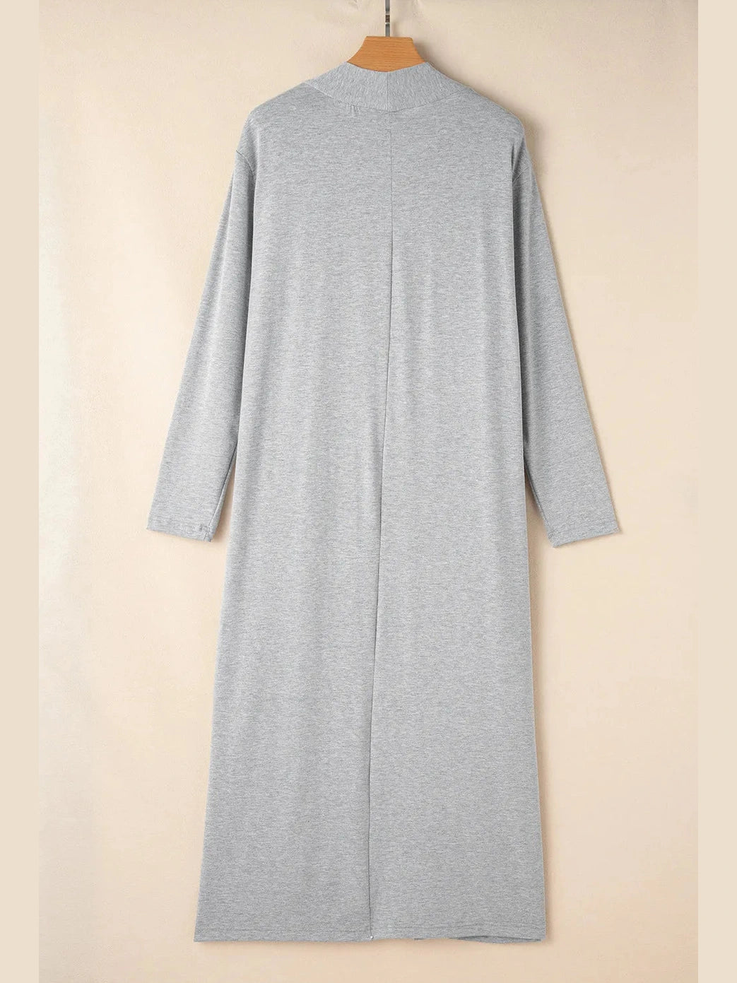 Open Front Long Sleeve Cardigan and Pants Lounge Set nicholesgifts