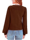 Collared Long Sleeve Button Down Cardigan nicholesgifts