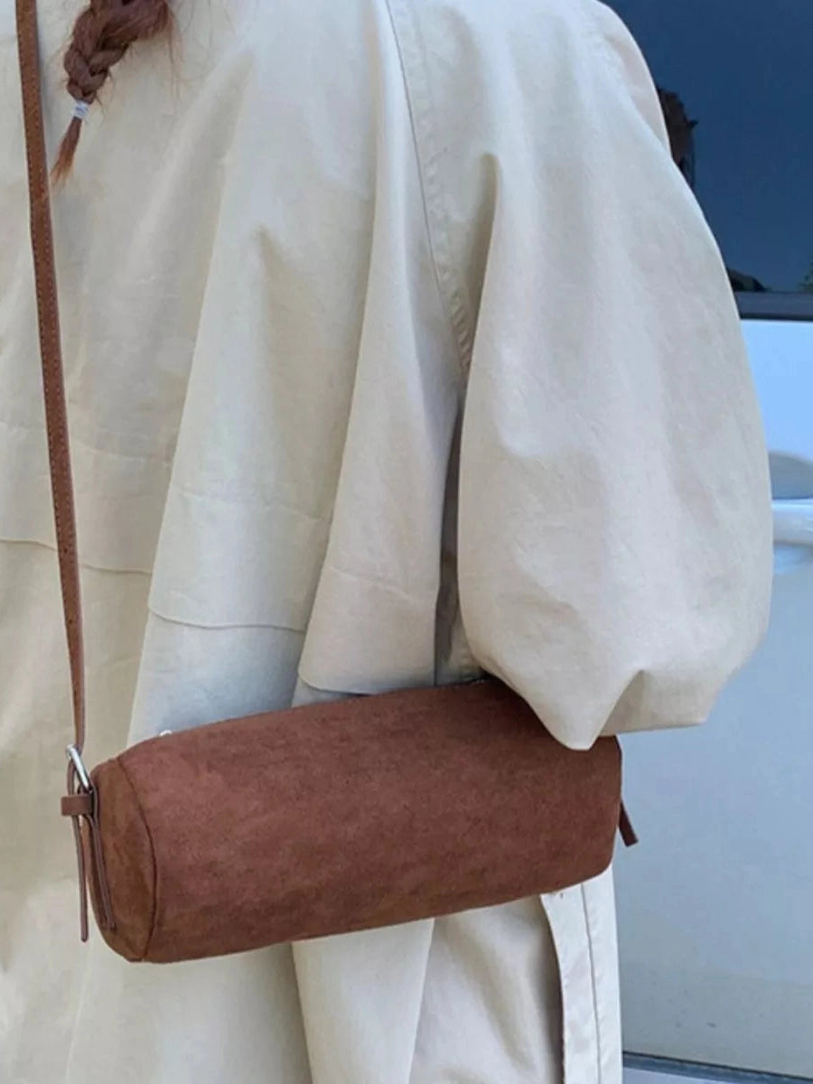 Retro Cylinder Shoulder Bag nicholesgifts