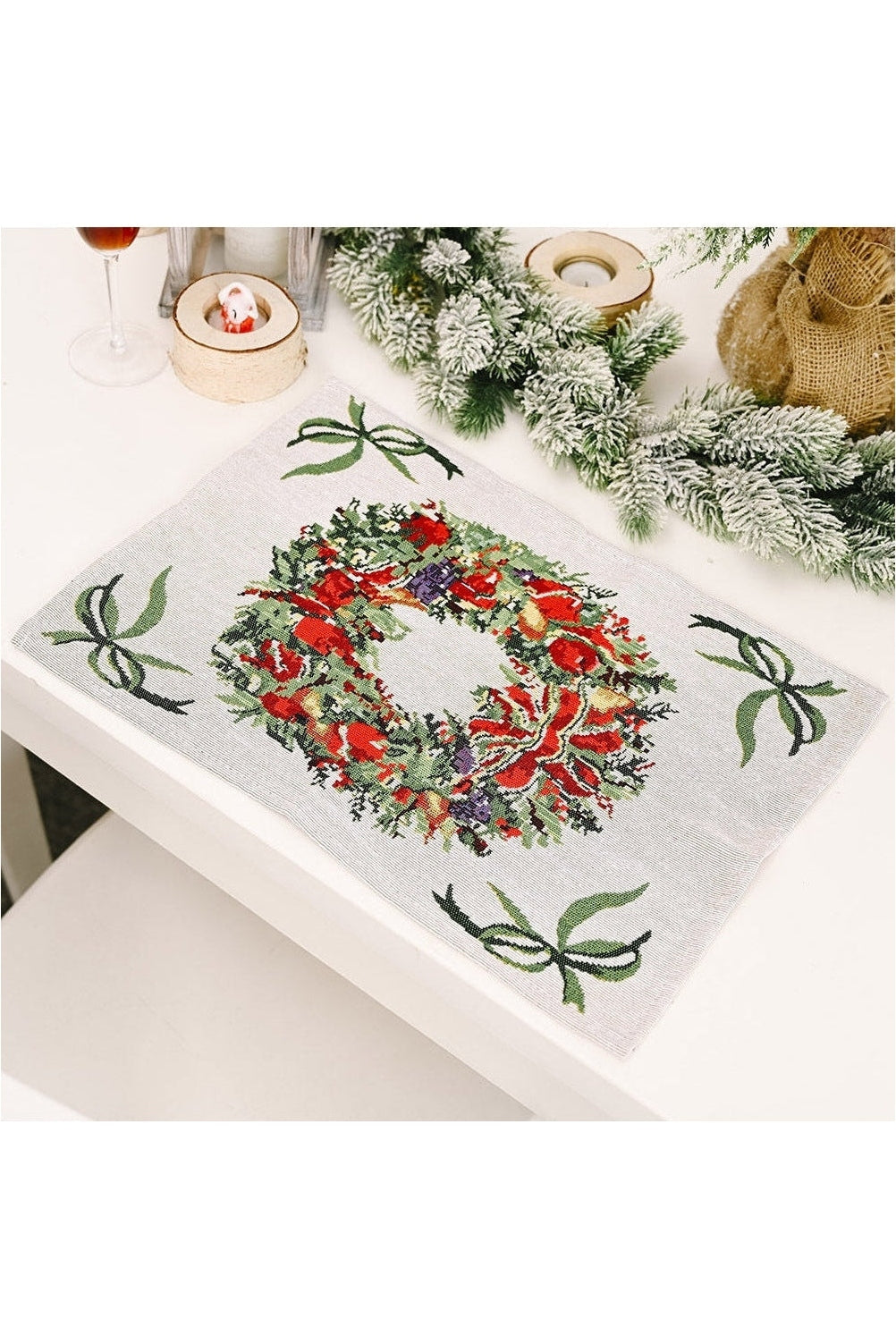 Assorted 2-Piece Christmas Placemats nicholesgifts