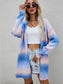 Angel Wings Full Size Gradient Open Front Cardigan nicholesgifts