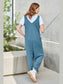 Double Take Full Size Sleeveless Straight Jumpsuit nicholesgifts