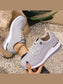 Lace Up Wedge Sneakers nicholesgifts
