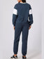Drop Shoulder Loose Sweatshirt and Joggers Active Set nicholesgifts