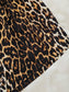 Leopard Lip Graphic Top and Shorts Lounge Set nicholesgifts