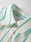 St Patricks Striped Wide Short Sleeve Shift Mini Shirt Dress nicholesgifts