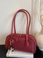 Zipper Closure Shoulder Bag nicholesgifts