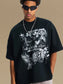 Men's Round Neck Half Sleeve Graphic T-Shirt nicholesgifts