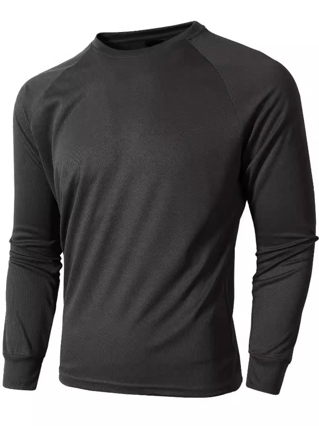 Men's Plus Size Round Neck Long Sleeve T-Shirt NicholesGifts