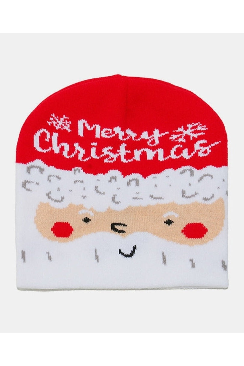 Christmas Pattern Knit Hat nicholesgifts
