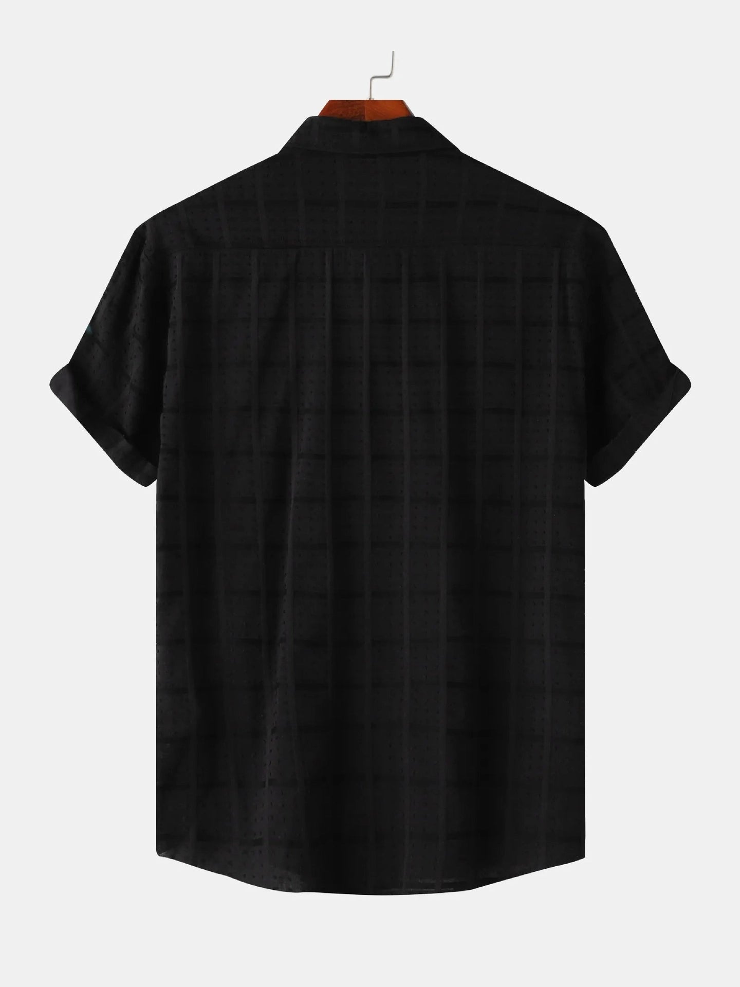 Men's Casual Short Sleeve Button Down Shirt NicholesGifts