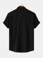 Men's Casual Short Sleeve Button Down Shirt nicholesgifts
