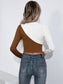 Ivy Lane Cropped Contrast Color Round Neck Short Sleeve Tee nicholesgifts