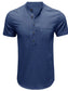Men's Button Detail Short Sleeve Polo nicholesgifts