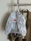 Striped Star Bunny Ear Backpack Bag nicholesgifts