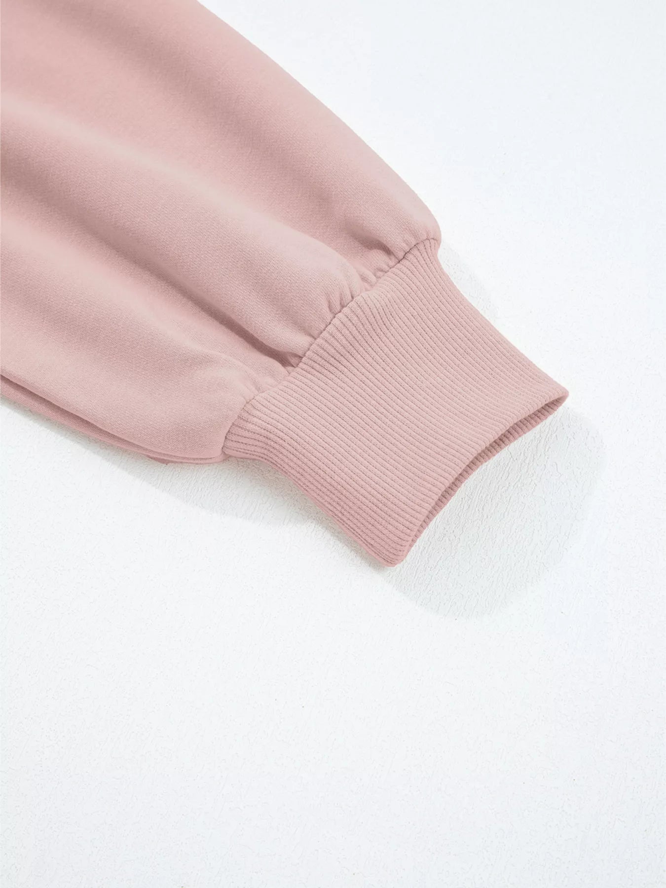 Drop Shoulder Puff Sleeve Crop Top and Drawstring Wide Leg Pants Set Trendsi