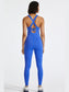 Crisscross Back Wide Strap Active Jumpsuit nicholesgifts