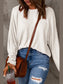 Women Double Take Full Size Round Neck Long Sleeve T-Shirt NicholesGifts