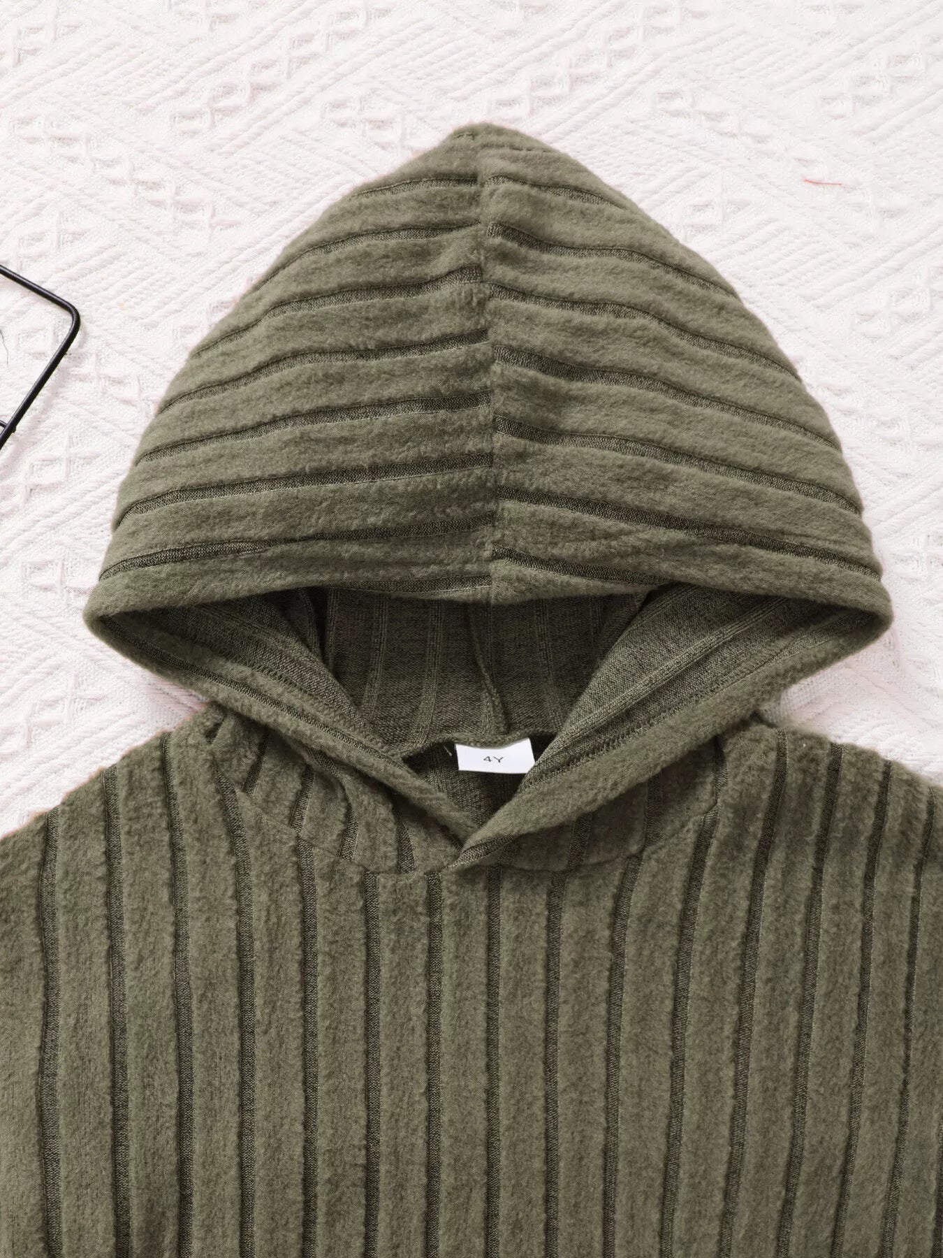 Children's Ribbed Long Sleeve Hoodie and Pants Set NicholesGifts