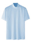 Men's Full Size Mock Neck Short Sleeve T-Shirt Plus Size nicholesgifts