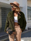 Ivy Lane Plush Open Front Dropped Shoulder Jacket nicholesgifts