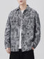 Men's Plus Size Casual Button Up Long Sleeve Shirt nicholesgifts