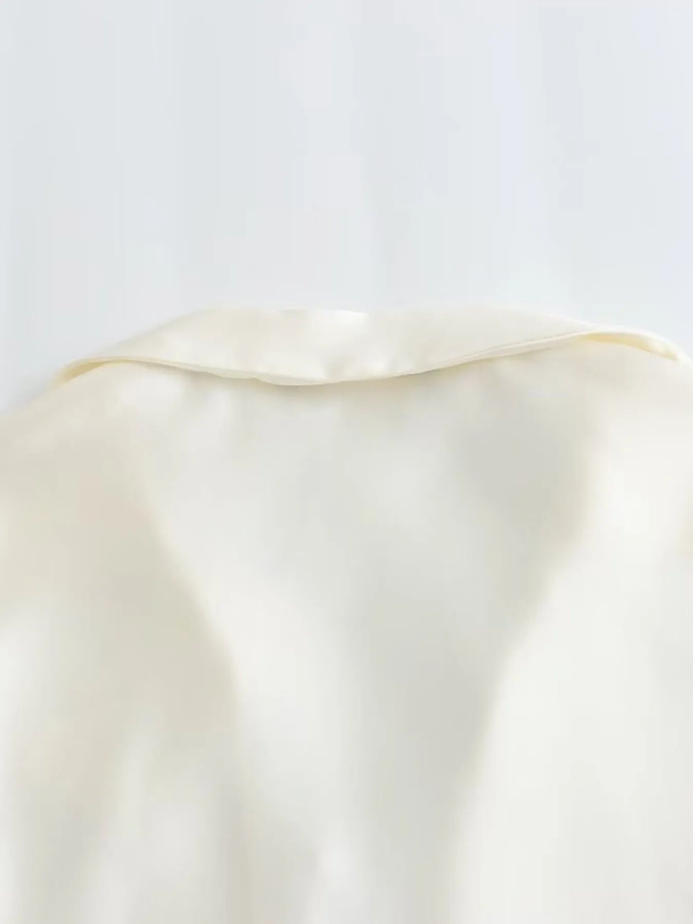Satin Tie-Front Long Sleeve Shirt NicholesGifts