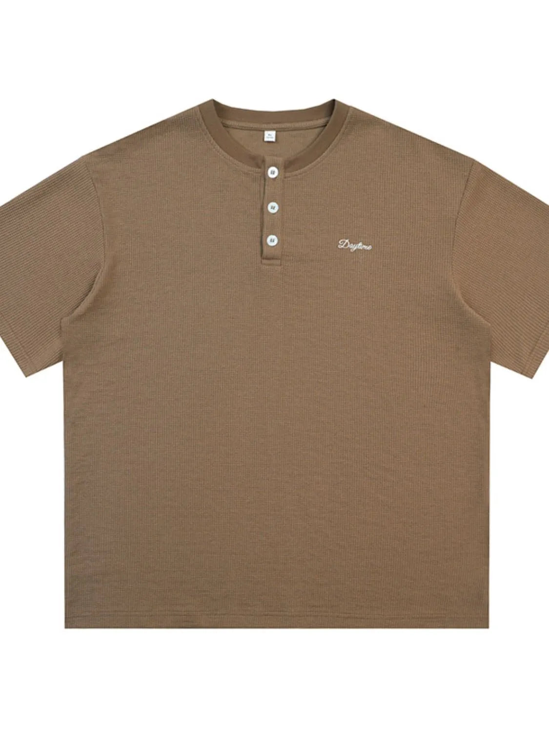 Men's Button Detail Half Sleeve Top NicholesGifts