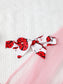 Baby and Toddler Girls Headband, Round Neck Ruffle Sleeve Top and Pants Set nicholesgifts