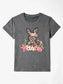 Rabbit Round Neck Short Sleeve T-Shirt nicholesgifts