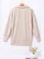 Sequin Button Up Dropped Shoulder Jacket nicholesgifts
