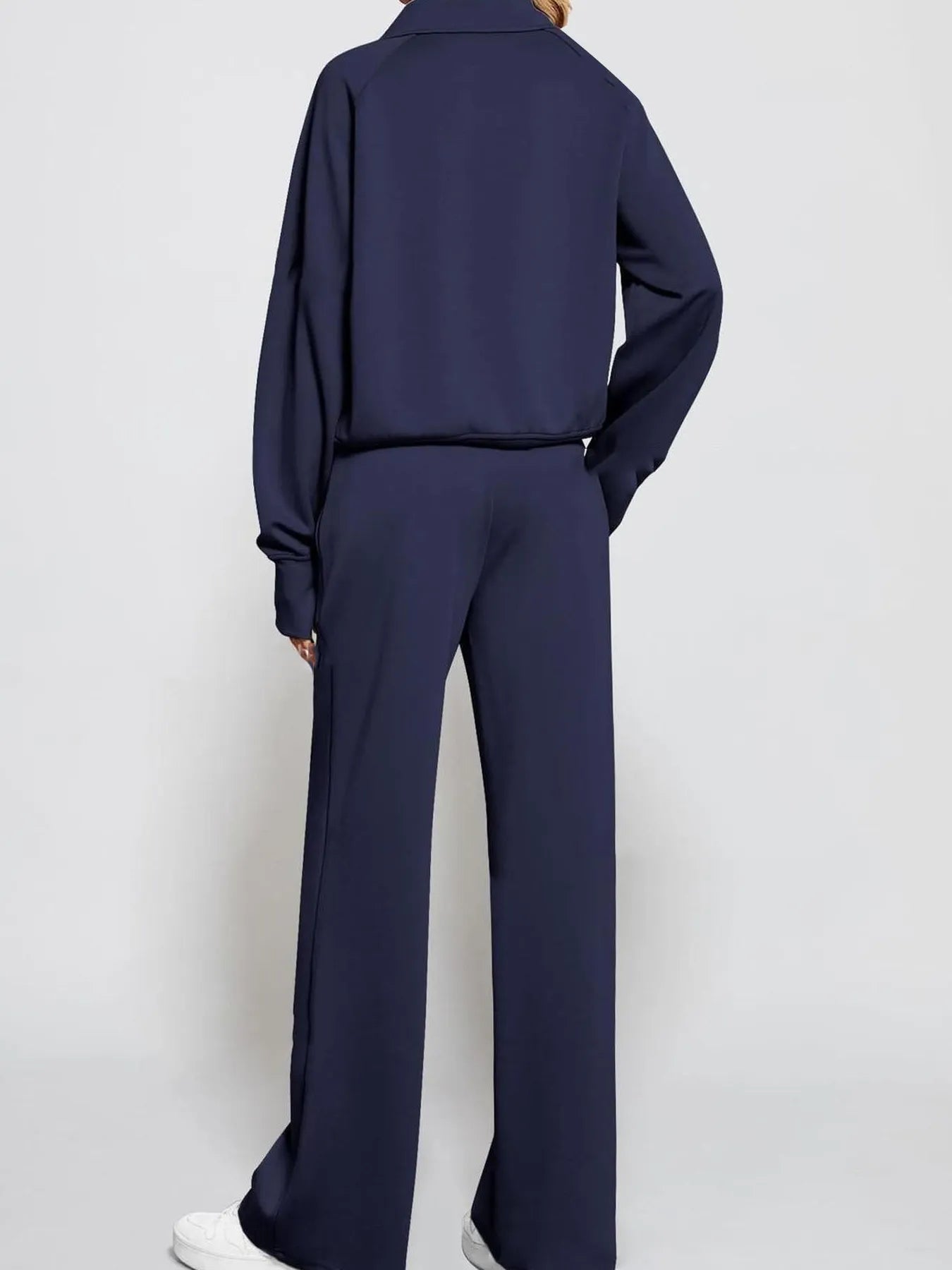 Half Zip Long Sleeve Top and Pants Set NicholesGifts