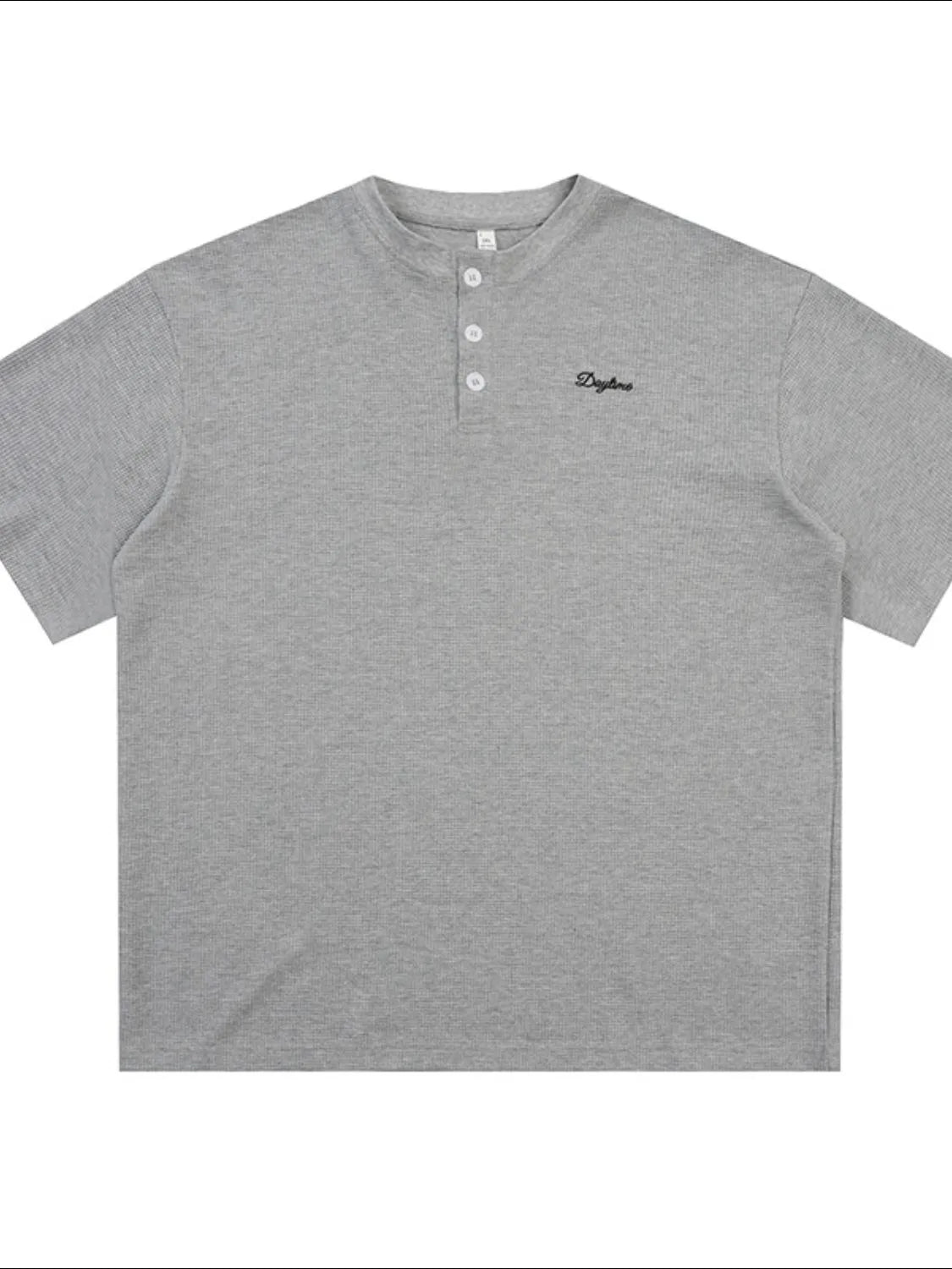 Men's Button Detail Half Sleeve Top NicholesGifts