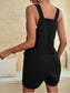 Full Size Scoop Neck Romper with Pockets nicholesgifts