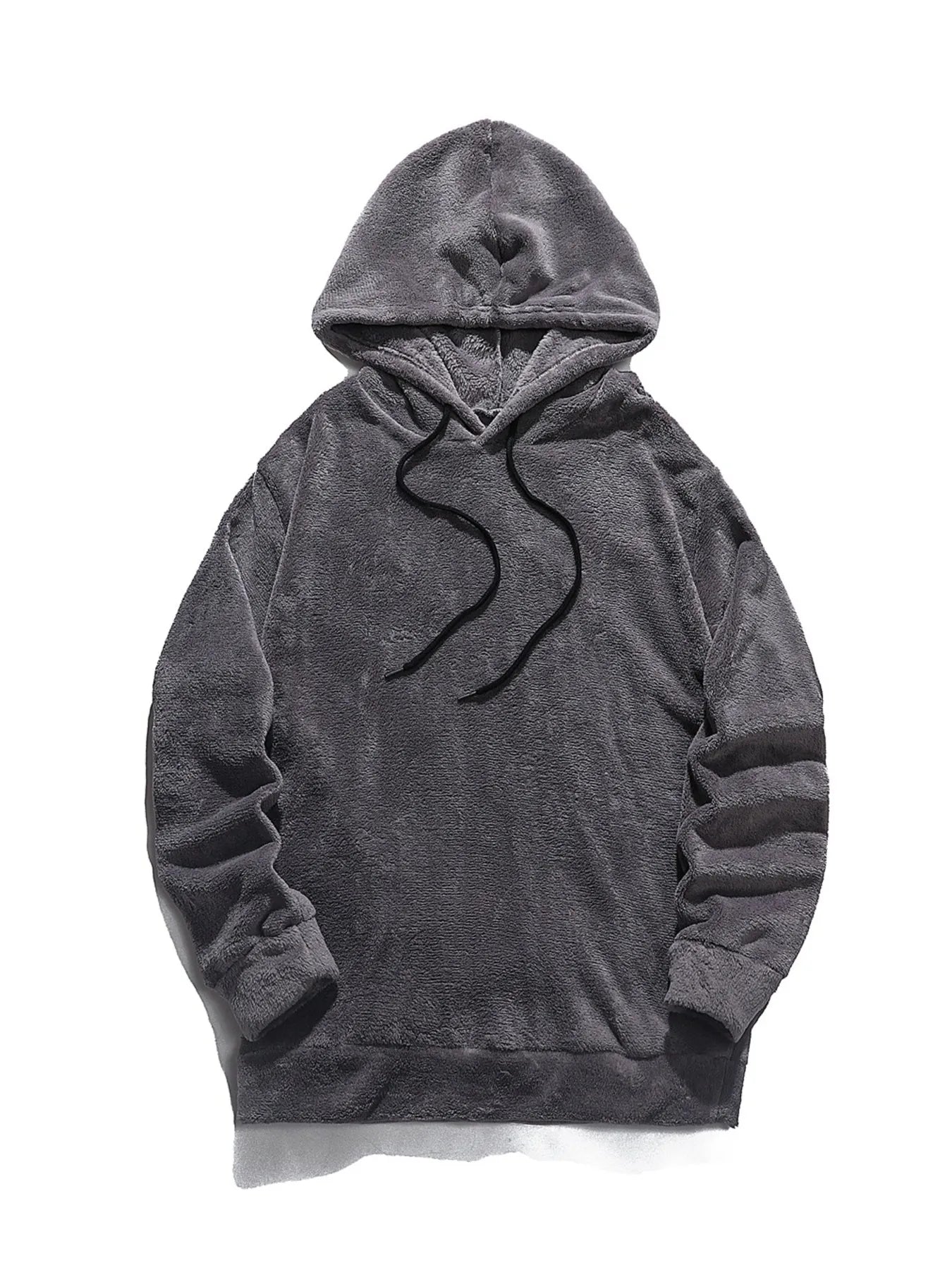 Men's Drawstring Long Sleeve Fleece Hoodie NicholesGifts