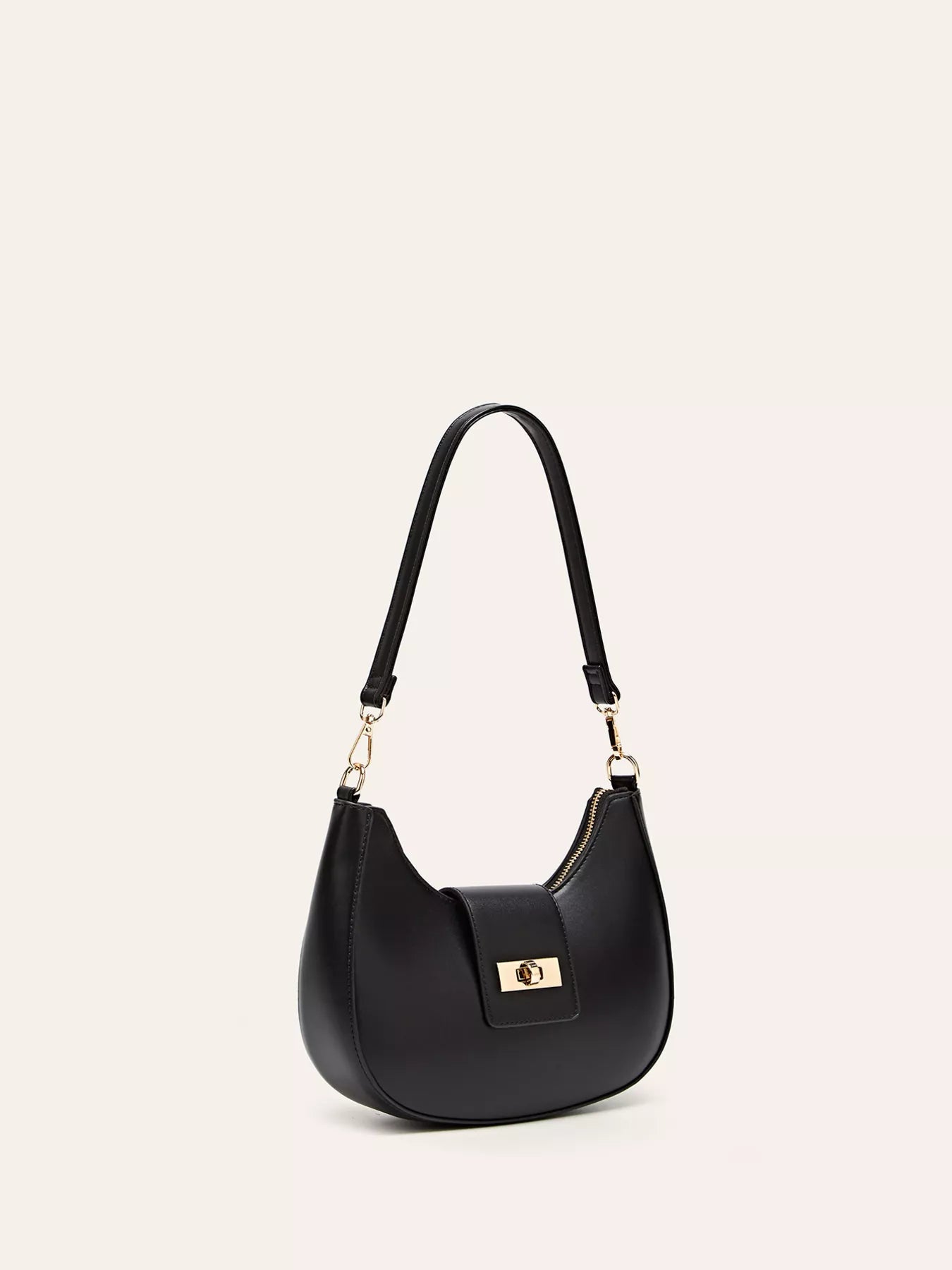 Buckle Closure Shoulder Bag nicholesgifts
