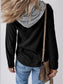 Drawstring Button Up Long Sleeve Hooded Jacket nicholesgifts