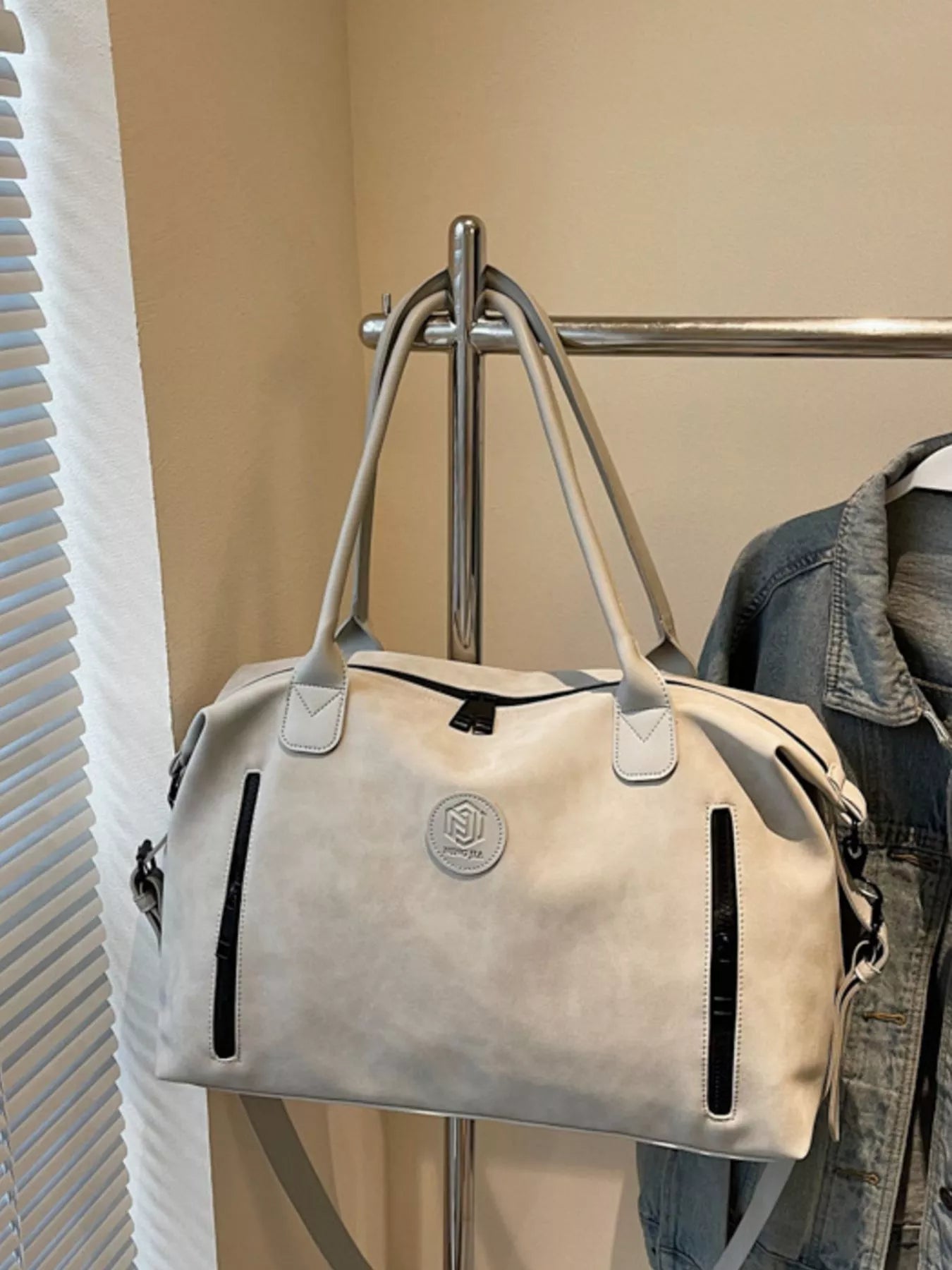 Adjustable Shoulder Strap Travel Duffel Bag nicholesgifts