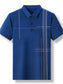 Men's Plus Size Short Sleeve Business Casual Polo Shirt nicholesgifts
