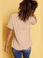 Pumpkin Graphic Round Neck Short Sleeve T-Shirt nicholesgifts