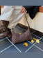 Lightweight Solid Color Shoulder Bag nicholesgifts