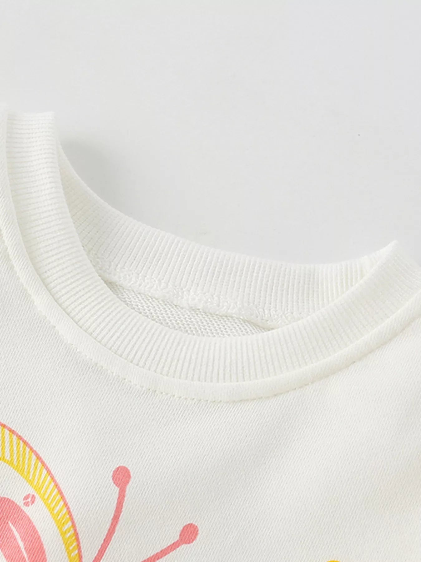 Children's Butterfly Graphic Crew Neck Sweatshirt Trendsi