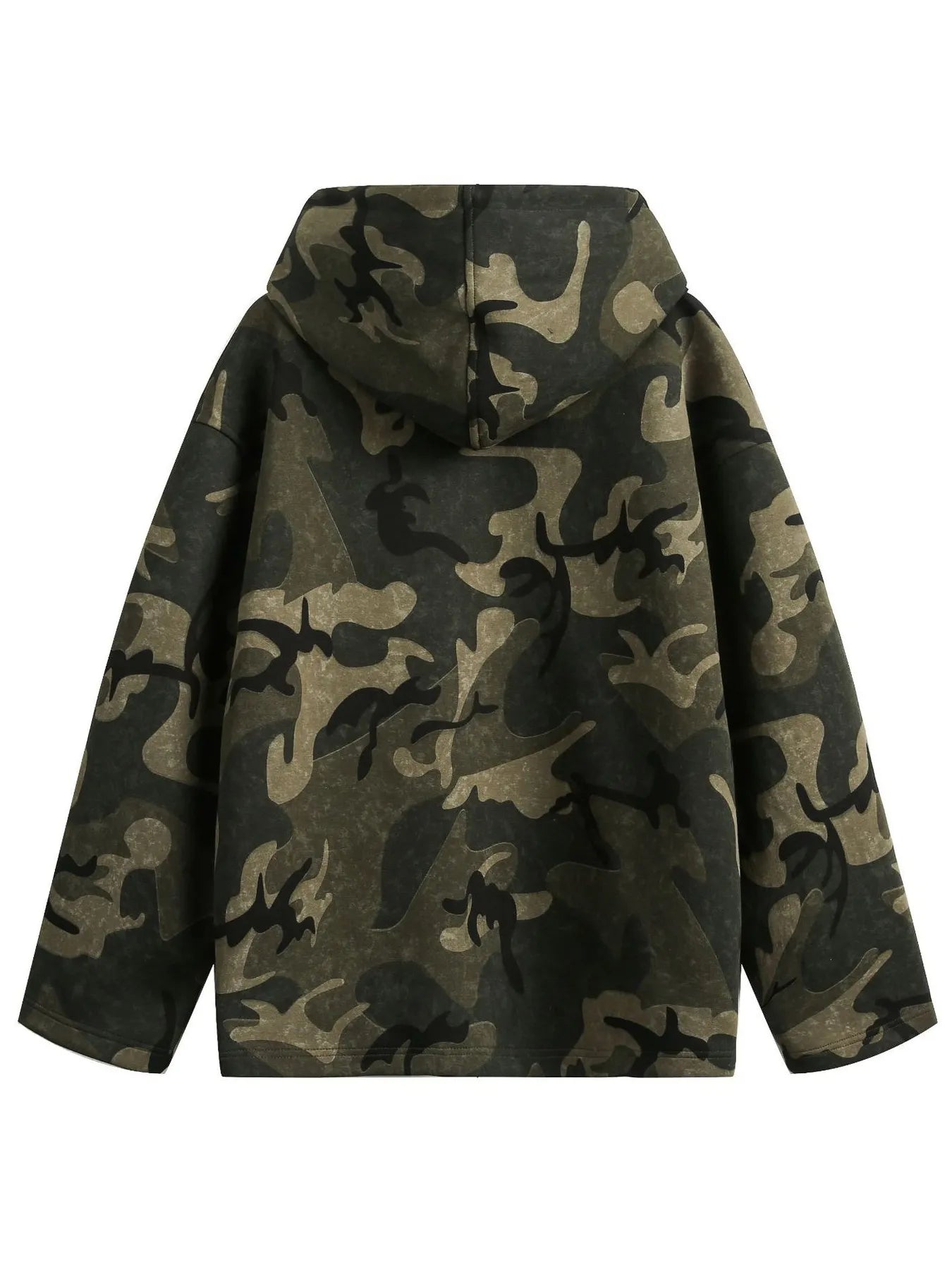 Men's Oversized Camouflage Heart Hoodie NicholesGifts
