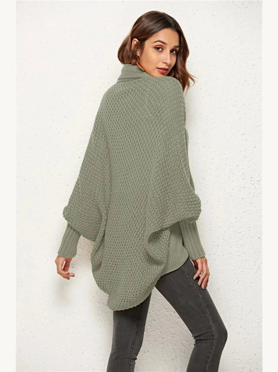 Angel Wings Open Front Batwing Sleeve Cardigan nicholesgifts