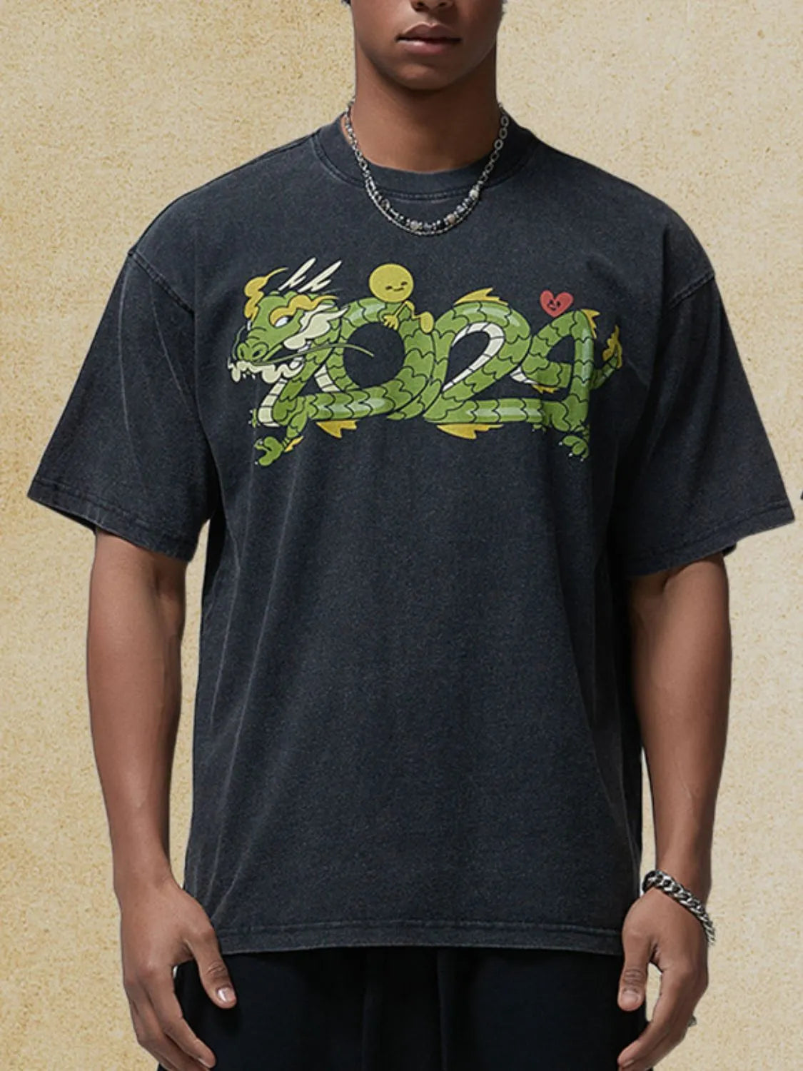 Men's Graphic Round Neck Half Sleeve T-Shirt NicholesGifts